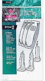 Bissell Style 2 Vacuum Cleaner Bags- Genuine - 3 Bags - 32018 
