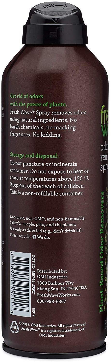 HOME SPRAY,8oz,NON AEROSOL-FRESH WAVE,AMBER