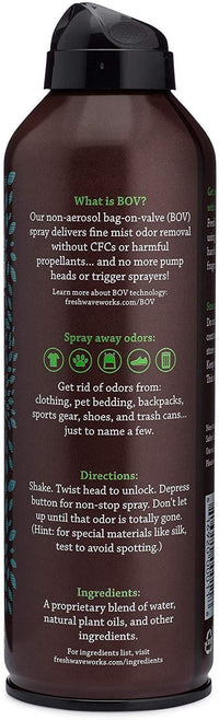 HOME SPRAY,8oz,NON AEROSOL-FRESH WAVE,AMBER