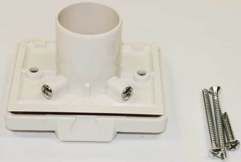 AUTO INLET-WHITE FULL DOOR-NUTONE SCREW HOLES SIDE TO SIDE