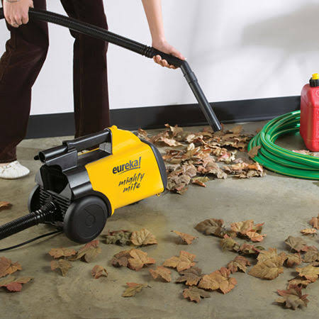 Eureka Lightweight Mighty Mite Canister Vacuum, 10A Motor, 8.2 lb, Yellow 3670G