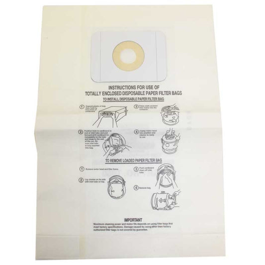 Oreck: O-PT10 Paper Bag, Comm Can PKPT10/PT101/PT151/PT57B 5 Pk