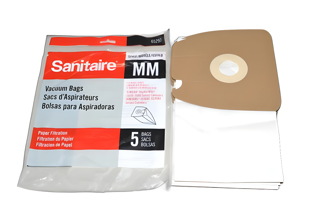 Eureka,sanitaire Paper Bags Sanitaire Mm, 5PK, Mighty Mite, 1 Ply Vacuum #65297