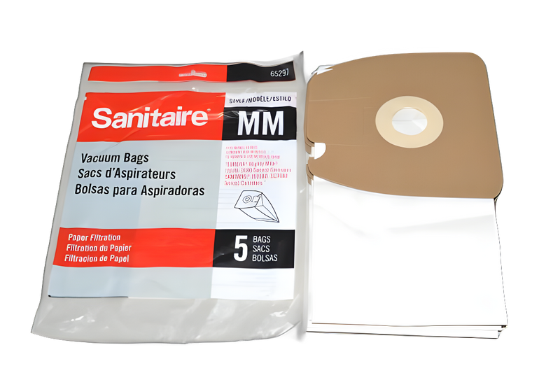 Eureka,sanitaire Paper Bags Sanitaire Mm, 5PK, Mighty Mite, 1 Ply Vacuum #65297