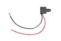 Hoover: H-59156686 Switch, Black Circular Push Button 2 Leads C180010