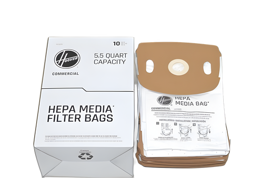 Paper Bags Hoover Ch90600v Backpack, 10pkch90600, Ch91600 Upright Vacuum #AH14010