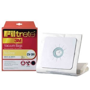 Nutone CV-391 Filtrete 3M Micro Allergen Vacuum Bags