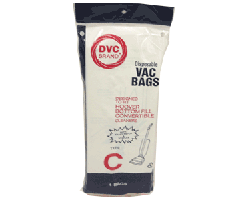 Hoover Style C Vacuum Bags  4010077C - Generic  - 4 Pack