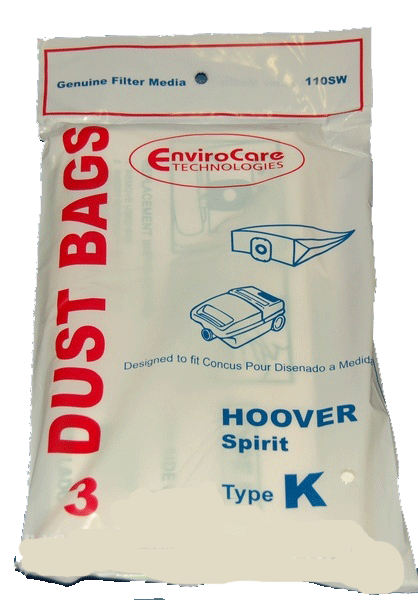 24 designed to Fit Hoover K Canister Vacuum Bags