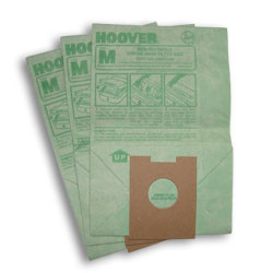 Hoover  M  Vacuum  Bags 4010037M- Genuine - 3 Bags in a pack
