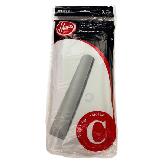 Hoover C  Vacuum  Bags 4010003C / 4010077C - Genuine - 3 pack