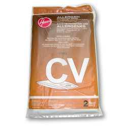 Hoover CV Central Vacuum Allergen Bags - 2 Bags in a Pack - 401011CV - Genuine 