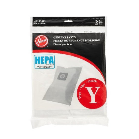 Hoover Type Y HEPA Filter Bag, Set of 2