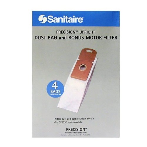 Eureka Electrolux EL205 / Sanitaire Precision SP205  Dust Bag plus Monus Motor Filter - Genuine - 4 bags and 1 filter