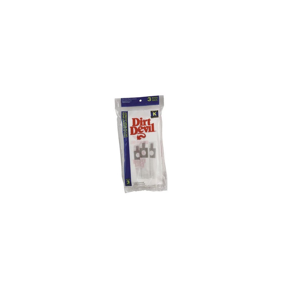 3 Genuine OEM Dirt Devil Royal Vacuum Bags Type K