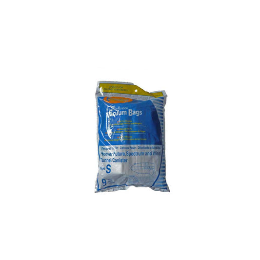 Hoover Type S Envirocare Brand Allergen Microlined Vacuum Bags - 6 Packs- 54 bags