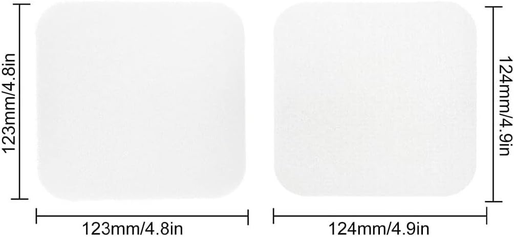 Replacement for Shark Rotator Navigator Lift-Away ADV DuoClean PowerFins Upright Vacuum LA500, LA502, LA322, LA301, LA300, UV850 Part XFFK320, 1 Foam, 1 Felt, 684