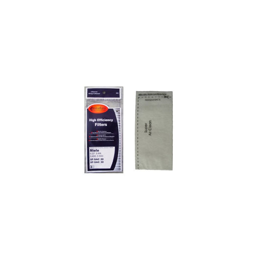 (1) Miele Aftermarket Filter HEPA 07226160 Canister Vacuum Cleaners, S227 S858 S4000 SF-SAC 20 30, S4000, S5000