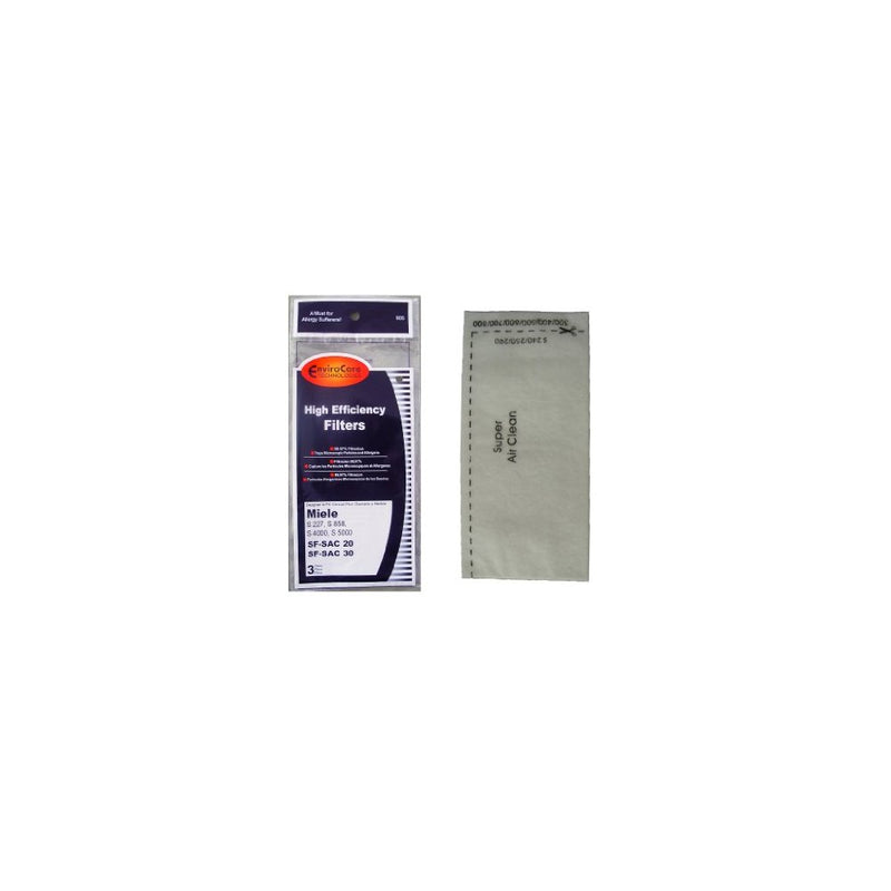 (1) Miele Aftermarket Filter HEPA 07226160 Canister Vacuum Cleaners, S227 S858 S4000 SF-SAC 20 30, S4000, S5000