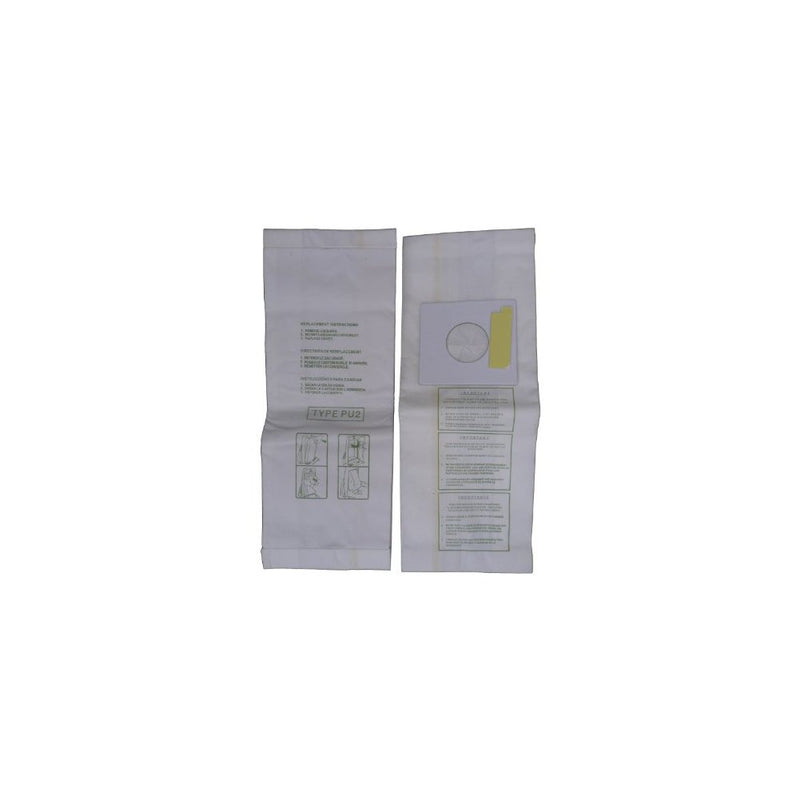 36 Sharp Pu-2 / Pu2 Allergy Vacuum Bags, Upright Vacuum Cleaners, EC12SWC, ECT5970, ECT5980, ECTU5907, ECTU5909, EC