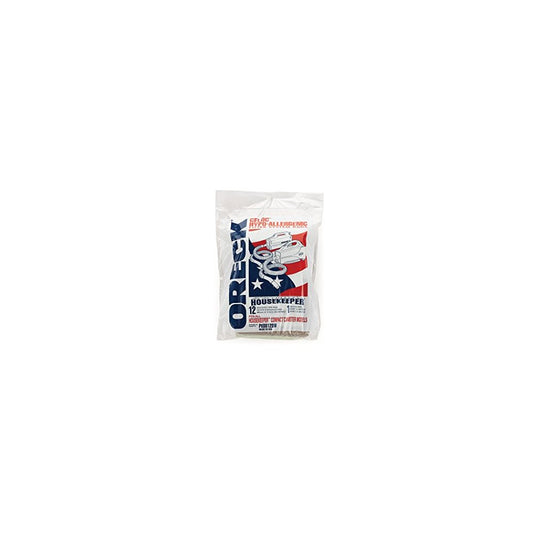 Oreck Commercial PKBB12DW Super Compact Canister Advanced Filtration Disposable Bags (Pack of 12)