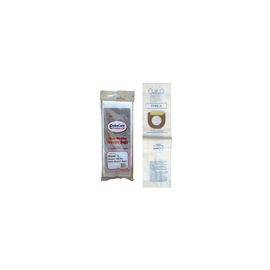 3 Commercial Hoover Allergy Vacuum Type a Bags, Convertible, Elite, Legacy, Decades, Concept One, Encore, PowerMax,