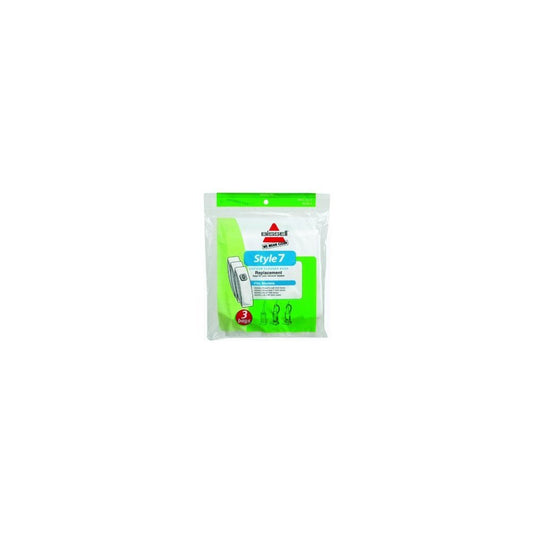 Bissell Upright Power Force Series Style 7 Paper Bags 3 Pk Genuine Part # 32120