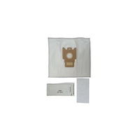 10 Miele F J M Allergen Canister Vacuum Bags + 4 Filters