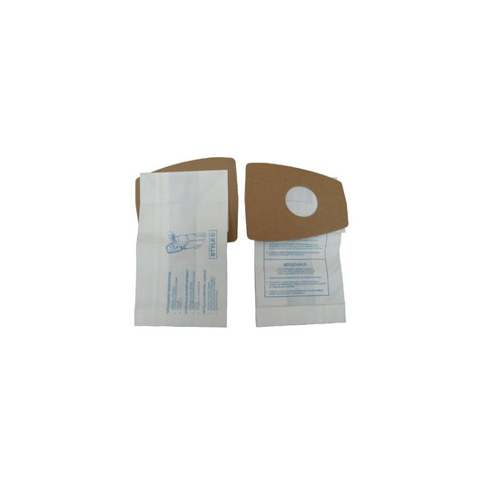 12 Eureka C Allergy Mighty Might canister Vacuum Bags, White Westinghouse, Floorshow Cleaner, Home Cleaning Systm,