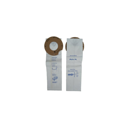 6 Eureka Electrolux Style PL Upright Vacuum Bags, Bagged Uprights, Maxima Vacuum Cleaners, 62389, 62389A, EU-62389,