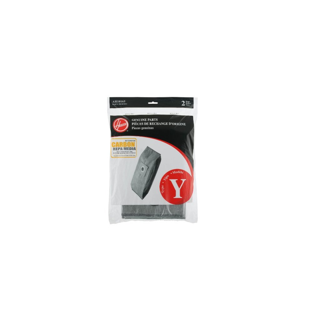 Hoover Type Y Carbon HEPA Bag (2-Pack), AH10165