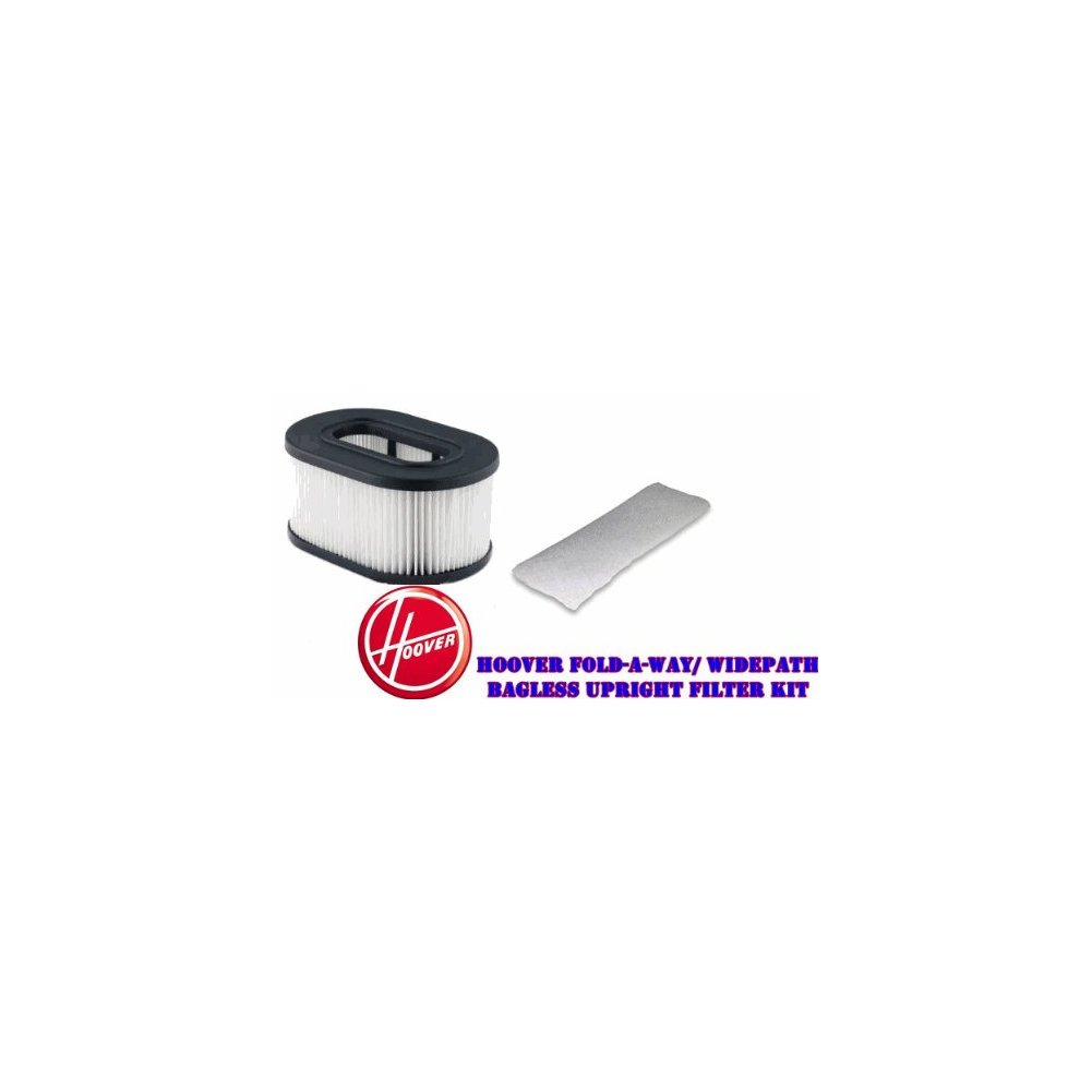 Hoover Fold-A-Way/ WidePath Bagless Upright HEPA & Exhaust Filter Kit 40130050 + 38766008
