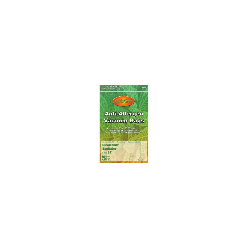 Envirocare Eureka ST Anti Allergen Synthetic Cloth Vacuum Bags 5/pk