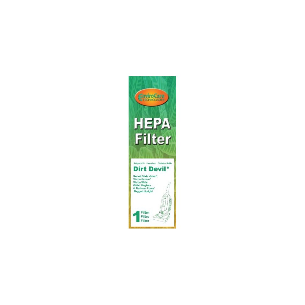 Dirt Devil Vision HEPA Filter for Swivel Glide, Vision and Platinum Force Vacuums F29, F963