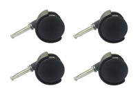 (4) Shop Vac 4201796 420-17-96, 42063-96 Dual Wheel Caster Set
