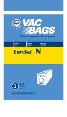 Eureka N  Vacuum Bags - Generic, 107SW  - 3 pack