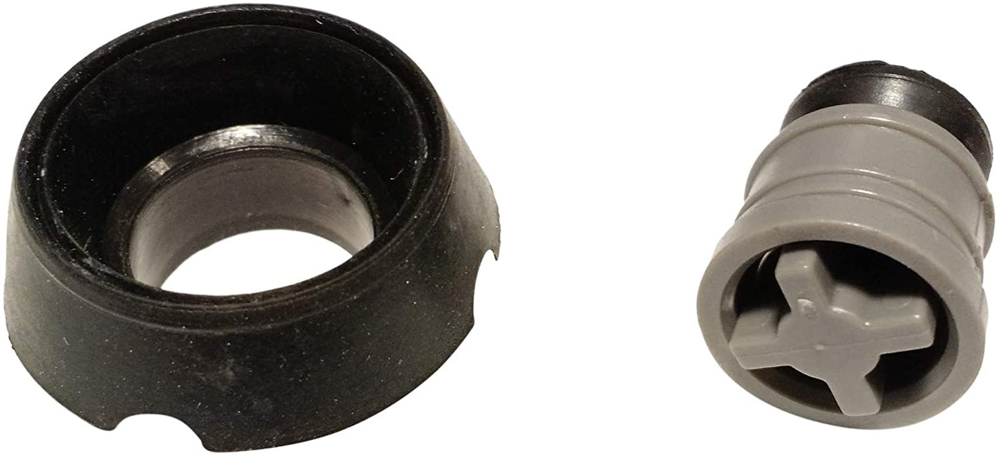43513015 Water Tank Valve Kit for Hoover V2 Dual V Steam Vac Models F7205-900, F7205-910, F7205-970, F7210-900, F7220-900, Fits both Clean Water and Solution Tanks, Part Number 43513015