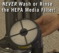 Hoover UH72420, UH72430 Steerable Exhaust Filter - 440005393