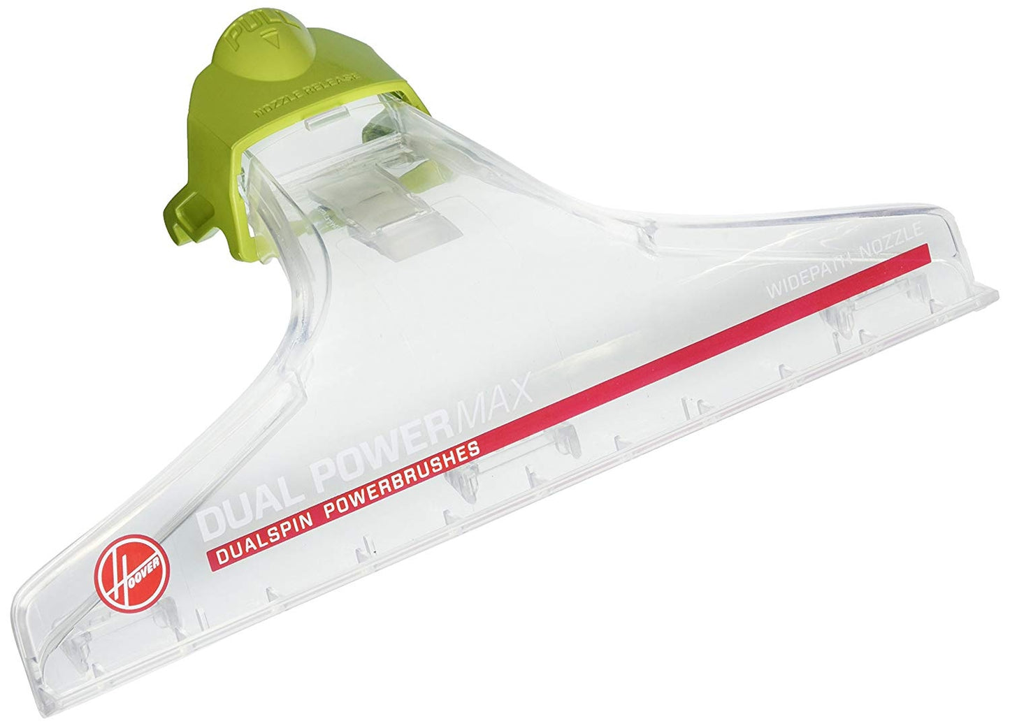  Hoover: H-440005718  Nozzle, Clear/Green Dual PowerMax Carpet FH51000