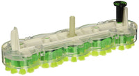 440006854  BRUSH BLOCK, F5912 W/ 5 GREEN BRISTLES