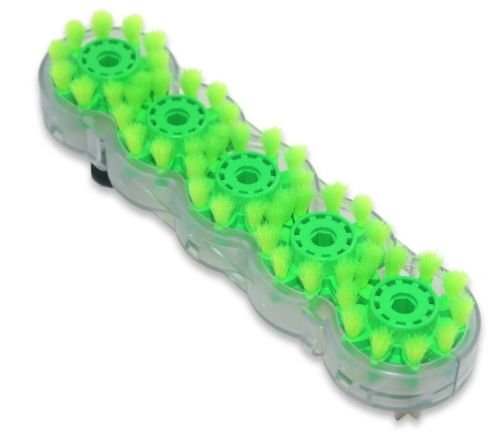 440007359 BRUSH BLOCK, 5 BRISTLE EXTRACTOR GREEN