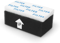 Vacuum Foam Filter Assembly Compatible with Hoover Impulse Cordless Vacuum BH53020
