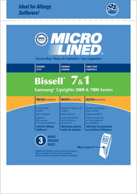 Bissell 3086 Style 1  Allergen Paper Vacuum Cleaner Bags - Generic  - 3 pack