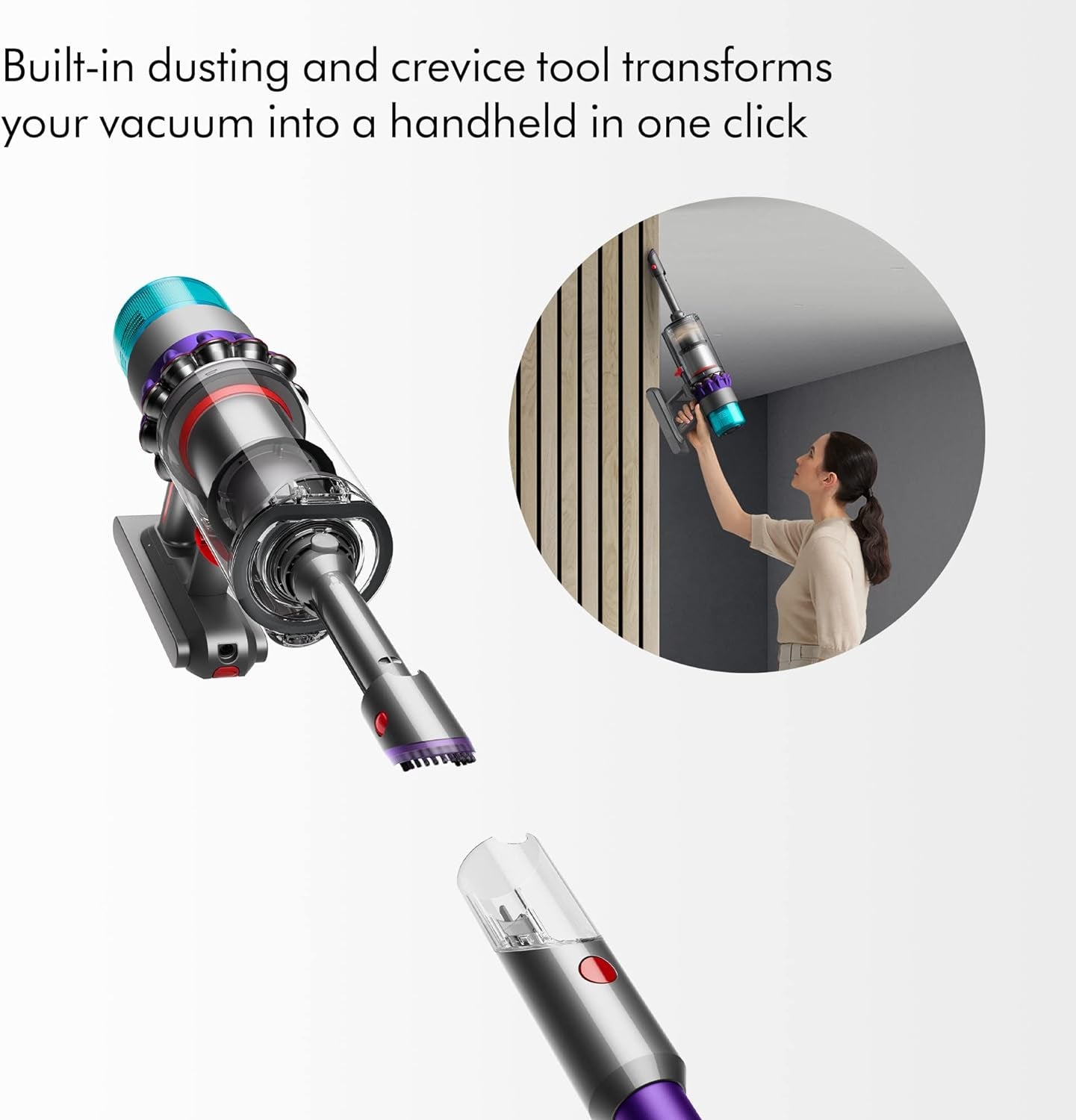 Dyson Gen5 Detect Cordless Stick Vacuum, SV23, HEPA Filter, Larger Bin, 447930-01