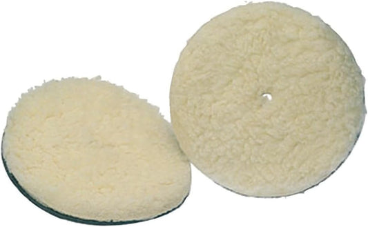 Koblenz Genuine Lambswool Buffing Pads, 6 inch, Also fits Kenmore and Regina, 45-0102-9, 4501029