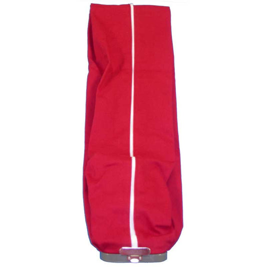 Sanitaire: E-53506-1 Cloth Bag, Commercial Zipper W/Latch Cplg Red