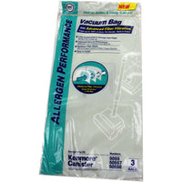 Envirocare Kenmore Canister Q/C 5055, 50557, 50558, 53292, 53291, 50404 Anti Allergen Synthetic Cloth Bags- 3 Pack