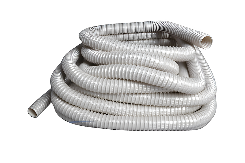 Fit All, Residential Hose 1 1/4 X 50' Beige Vac U Flex Vacuum #35401250140