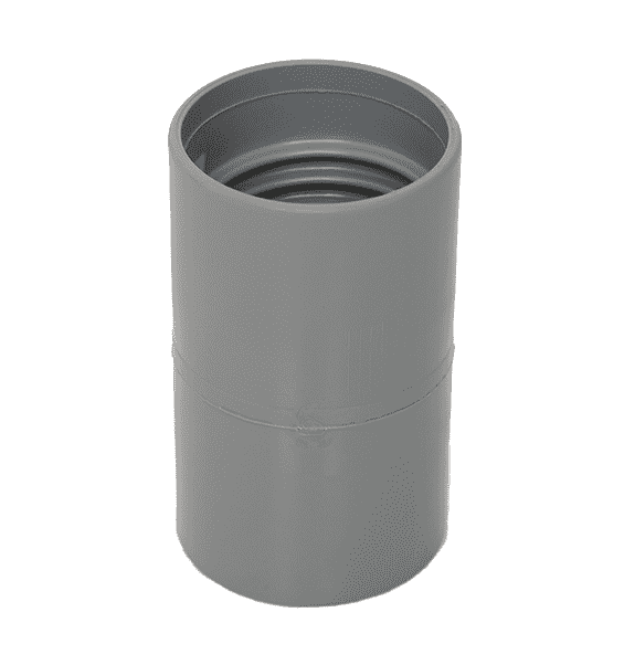 DOUBLE THREADED CUFF-CRUSH PROOF 1 1/4 GREY