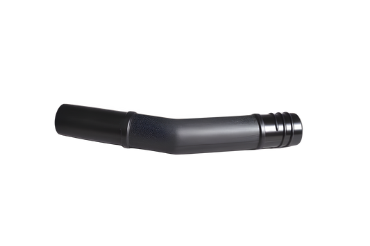 Fit All, Residential Curved Hose End Black W/threads/plastic Vacuum #BTA-115C111